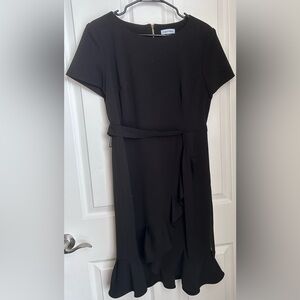 Calvin Klein Black Midi Dress
